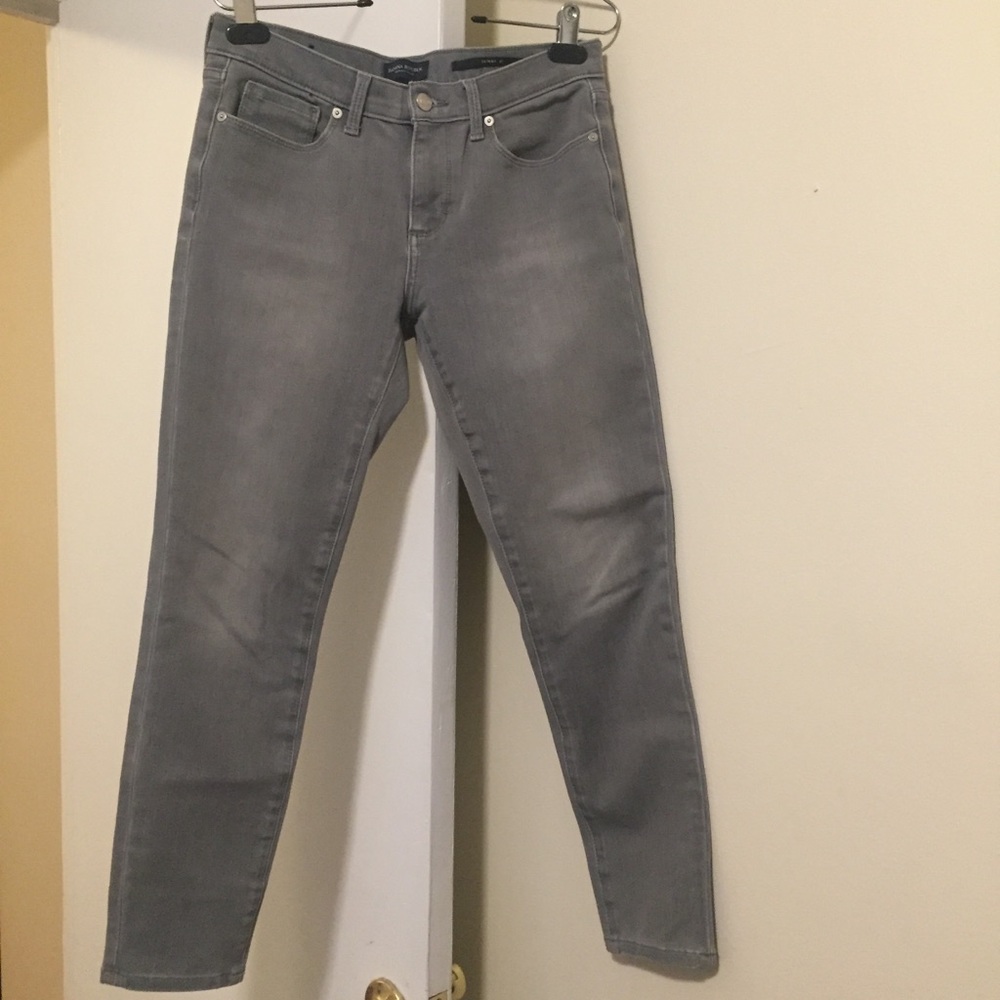 Banana Republic Premium Denim Stretchy Grey Jeans